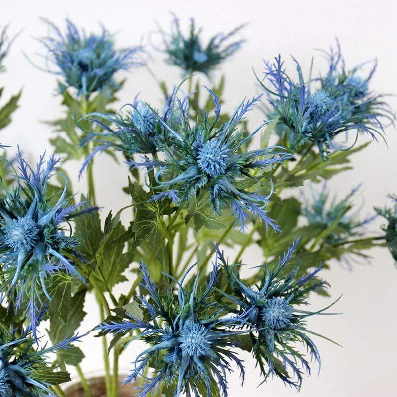 Eryngium Artificial Flower Blackbrdstore