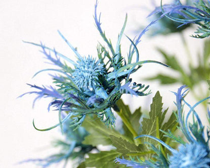 Eryngium Artificial Flower Blackbrdstore