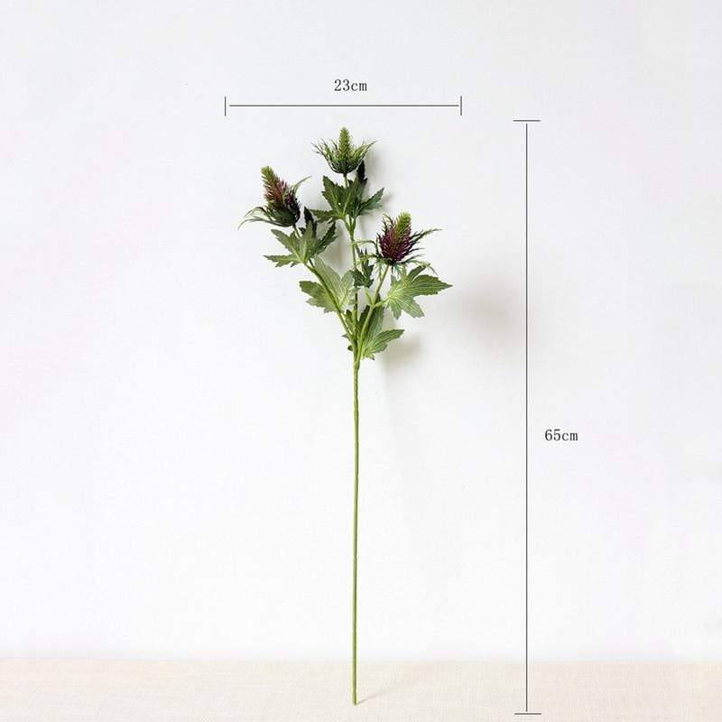 Eryngium Artificial Flower Blackbrdstore