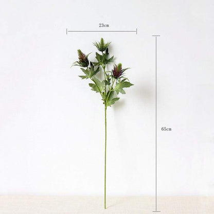 Eryngium Artificial Flower Blackbrdstore