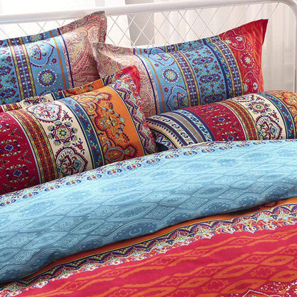 Ethnic Bohemian Pattern Duvet Cover Set Blackbrdstore