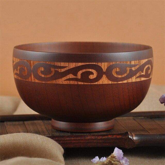 Ethnic Wooden Bowl Blackbrdstore