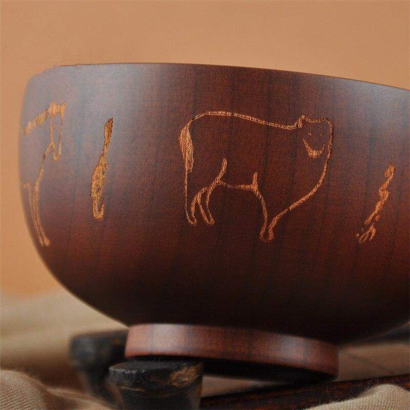 Ethnic Wooden Bowl Blackbrdstore