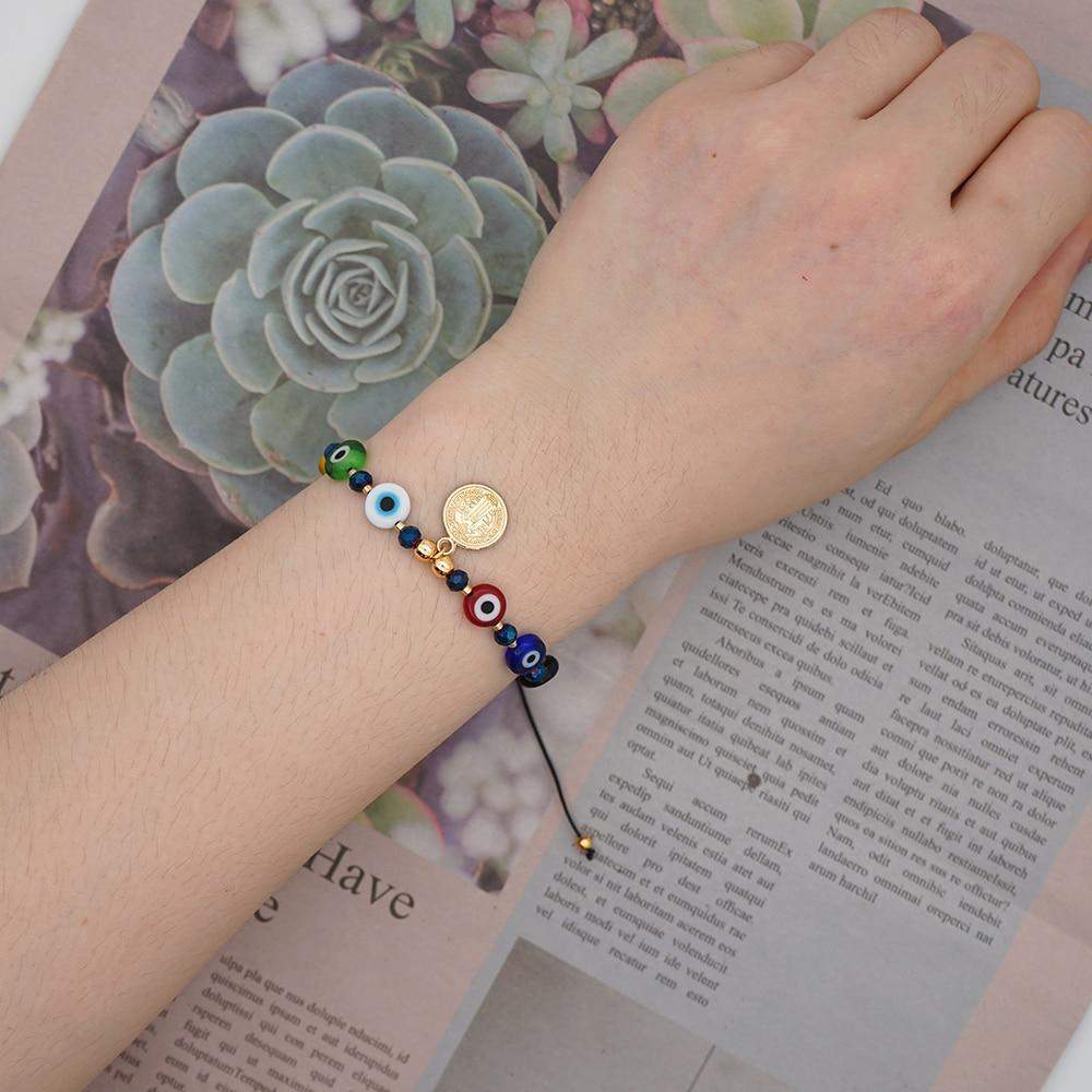 Evil Eye Bracelet Charm Blackbrdstore