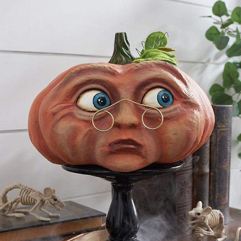 Expressive Pumpkin Decor Blackbrdstore