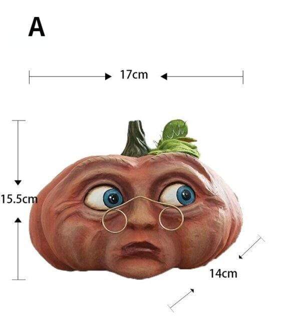 Expressive Pumpkin Decor Blackbrdstore