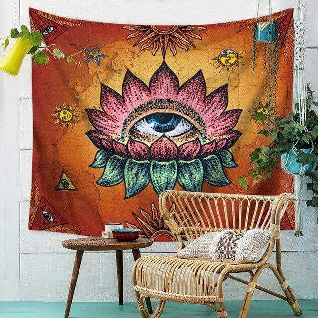 Eye Of Wisdom Tapestry Blackbrdstore
