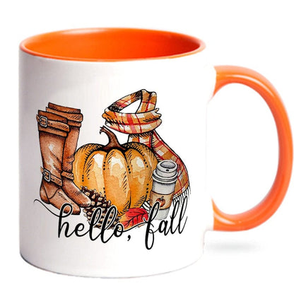 Fall Pumpkin Mug Blackbrdstore