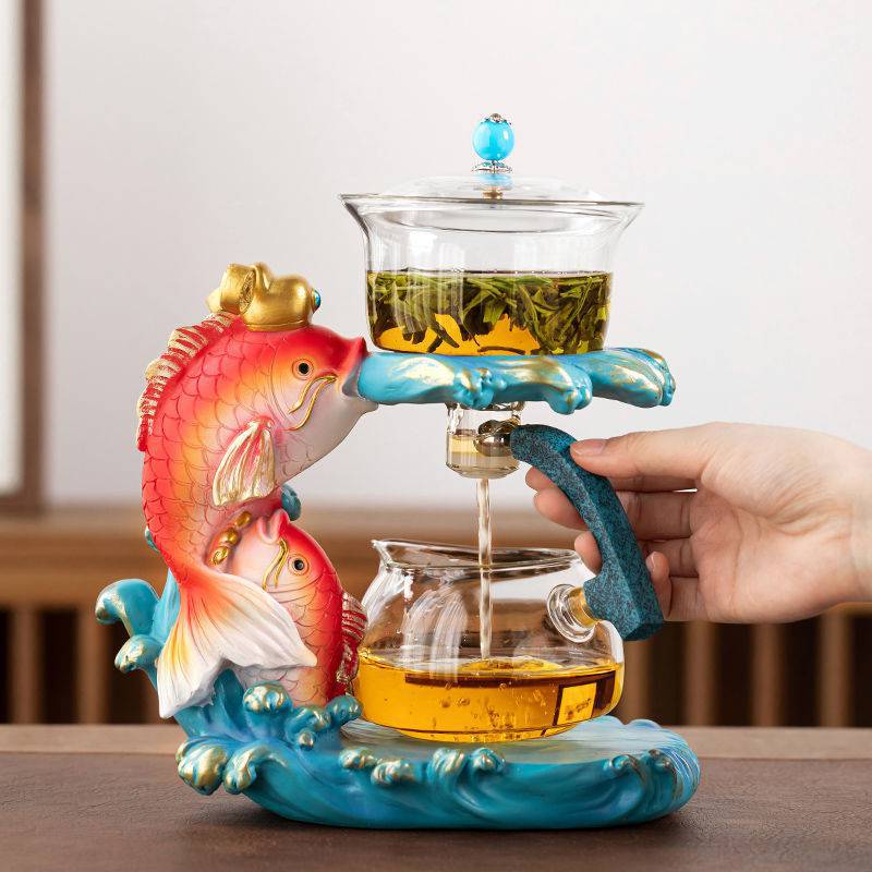 Fish Magnetic Infuser Teapot Blackbrdstore