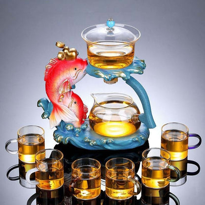 Fish Magnetic Infuser Teapot Blackbrdstore