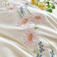 Floral Embroidery Egyptian Cotton Bedding Set Blackbrdstore