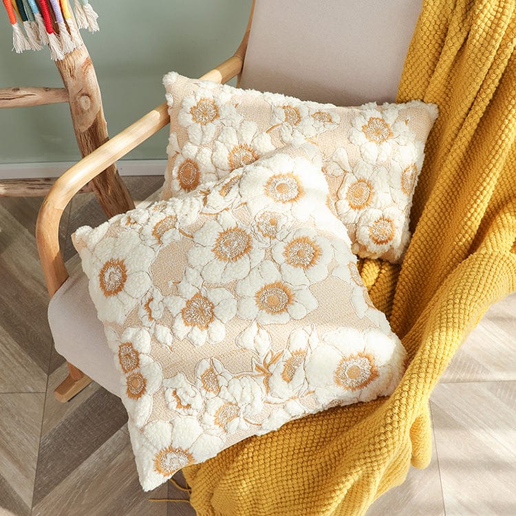 Floral Garden Cushion Cover Blackbrdstore