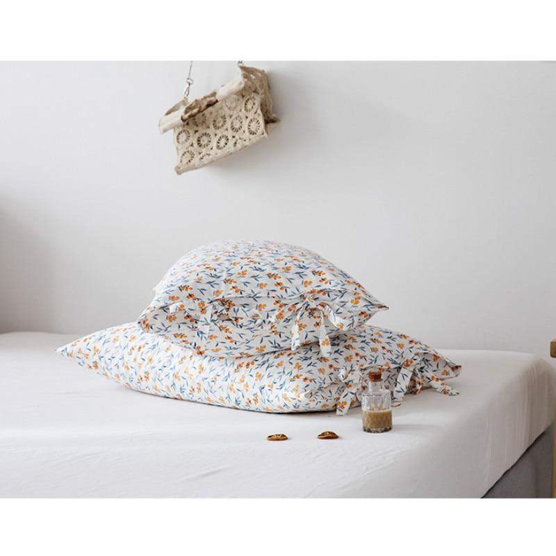 Floral Pillow Case (2pcs) Blackbrdstore