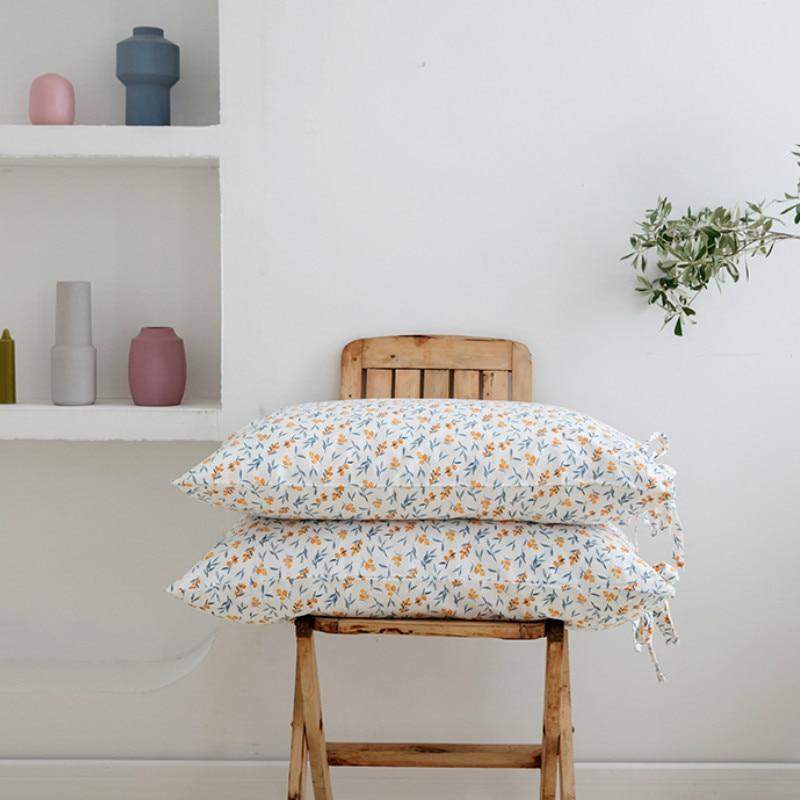 Floral Pillow Case (2pcs) Blackbrdstore