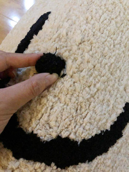 Fluffy Bathmat Blackbrdstore