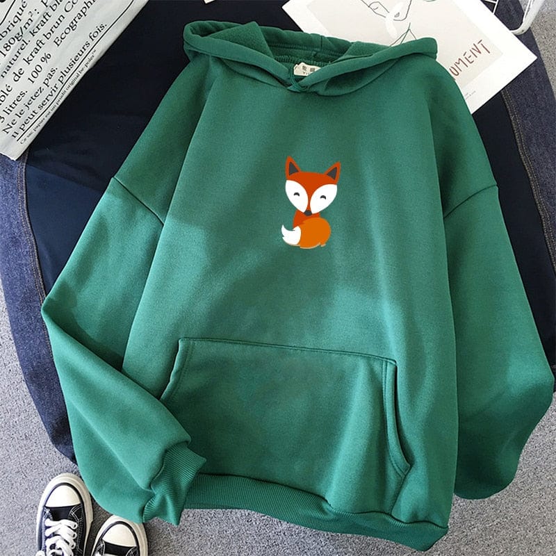 Fox Hoodie Blackbrdstore