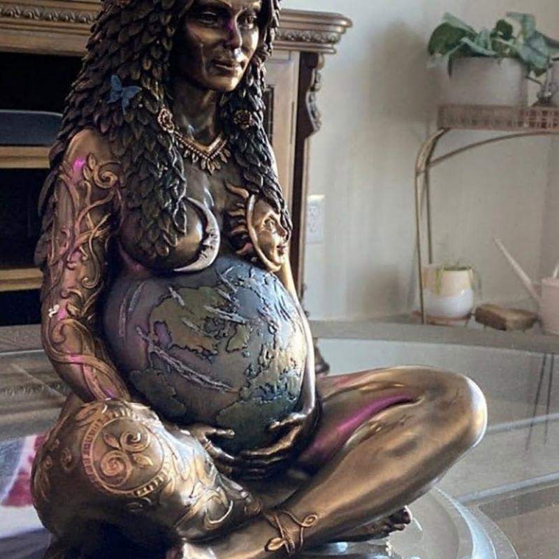 Gaia Mother Earth Art Statue Blackbrdstore