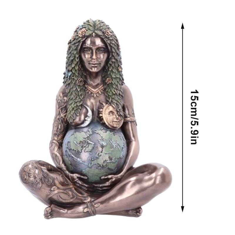 Gaia Mother Earth Art Statue Blackbrdstore