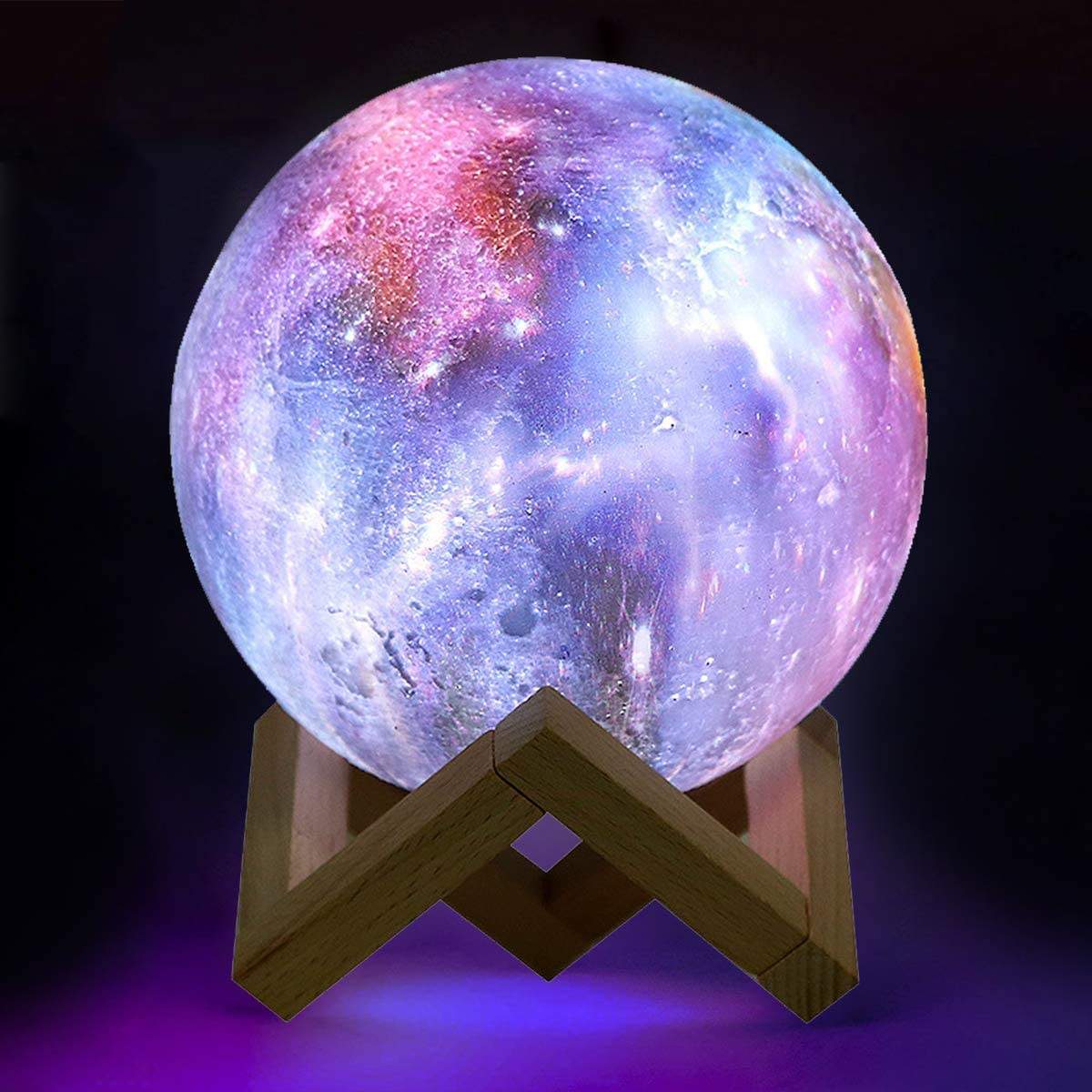 Galaxy Moon Light Lamp Blackbrdstore