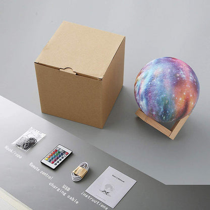 Galaxy Moon Light Lamp Blackbrdstore