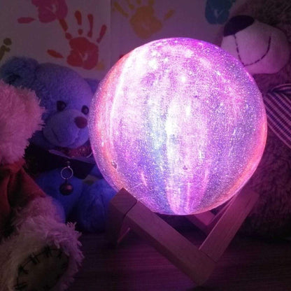 Galaxy Moon Light Lamp Blackbrdstore