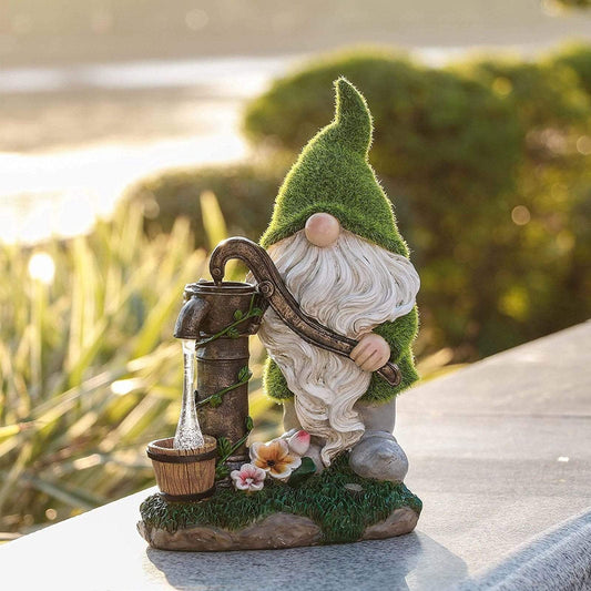 Garden Gnome Decor Blackbrdstore