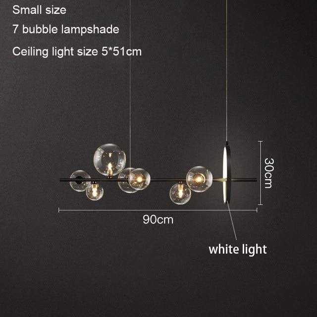 Glass Bubble Chandelier Blackbrdstore