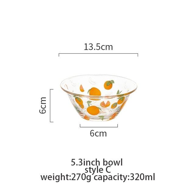 Glass Mixing Bowl Blackbrdstore