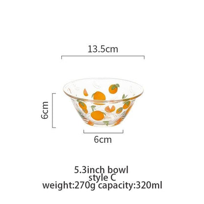 Glass Mixing Bowl Blackbrdstore