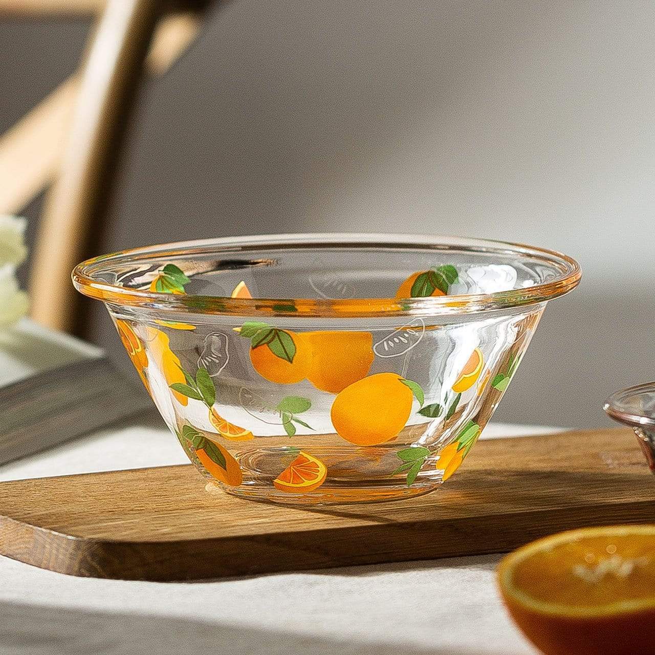 Glass Mixing Bowl Blackbrdstore