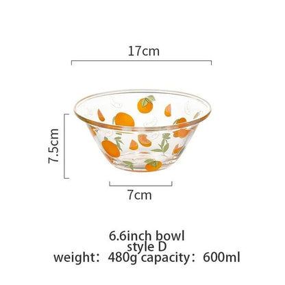 Glass Mixing Bowl Blackbrdstore