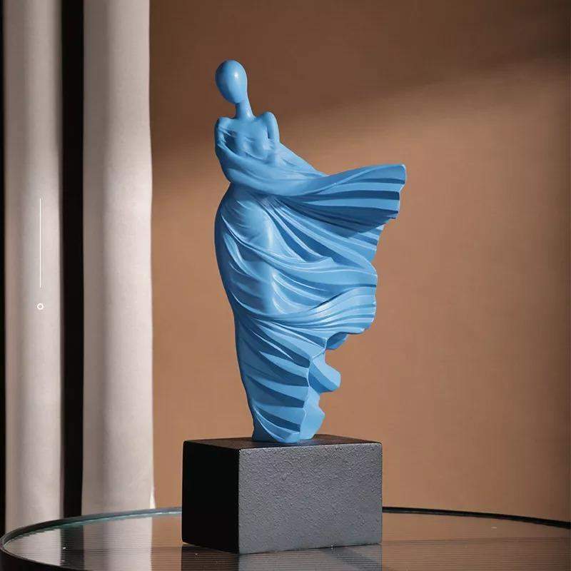 Graceful Lady Dancer Sculpture Blackbrdstore