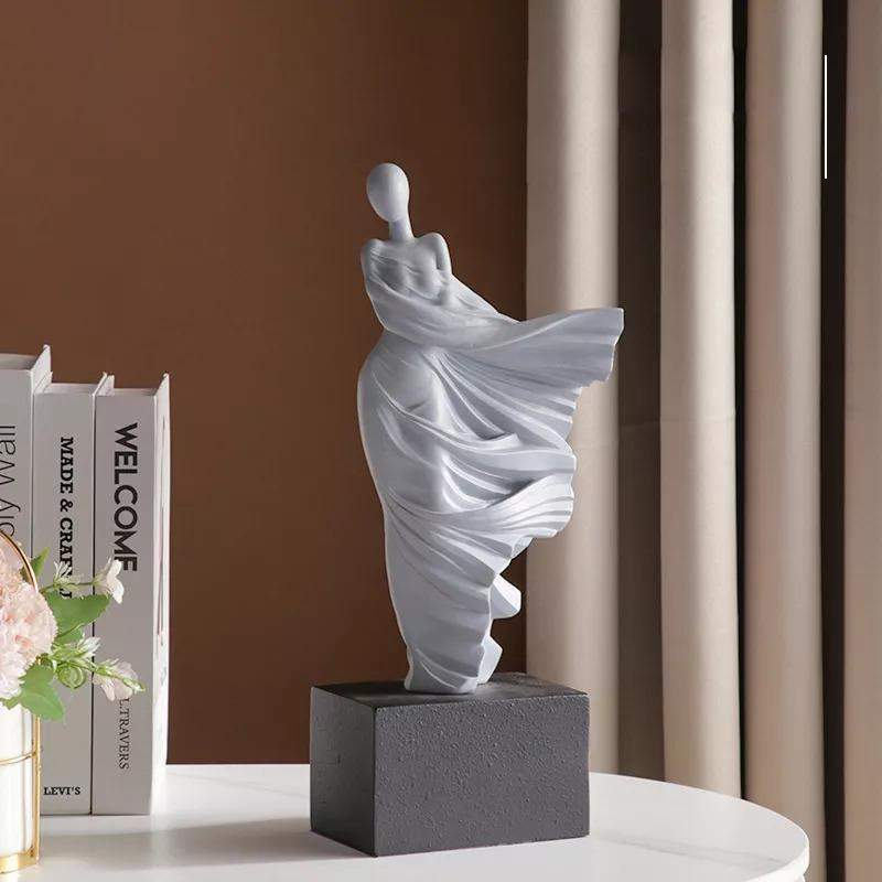 Graceful Lady Dancer Sculpture Blackbrdstore