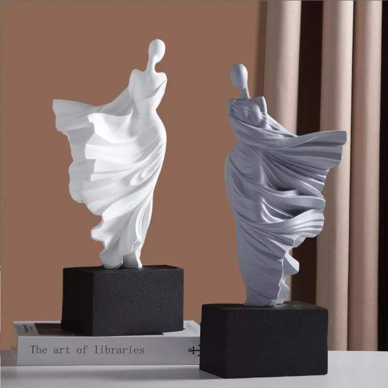 Graceful Lady Dancer Sculpture Blackbrdstore