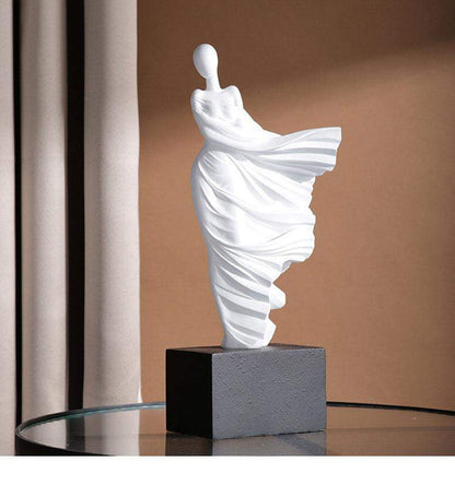 Graceful Lady Dancer Sculpture Blackbrdstore