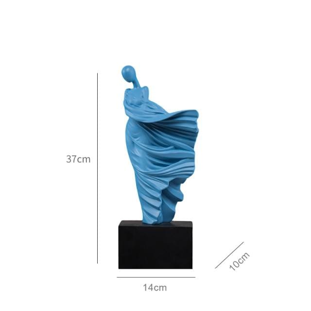 Graceful Lady Dancer Sculpture Blackbrdstore