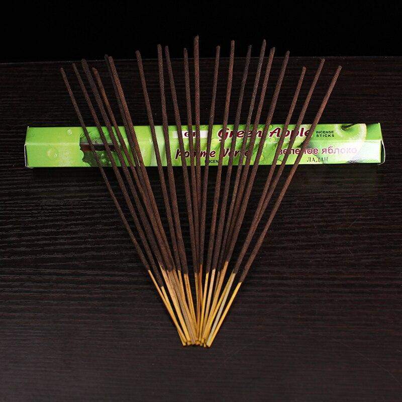 Green Apple Incense Sticks Blackbrdstore