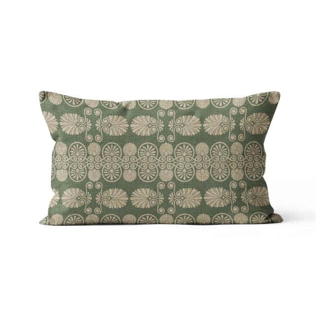 Green Nordic Boho Cushions Blackbrdstore