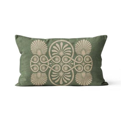 Green Nordic Boho Cushions Blackbrdstore
