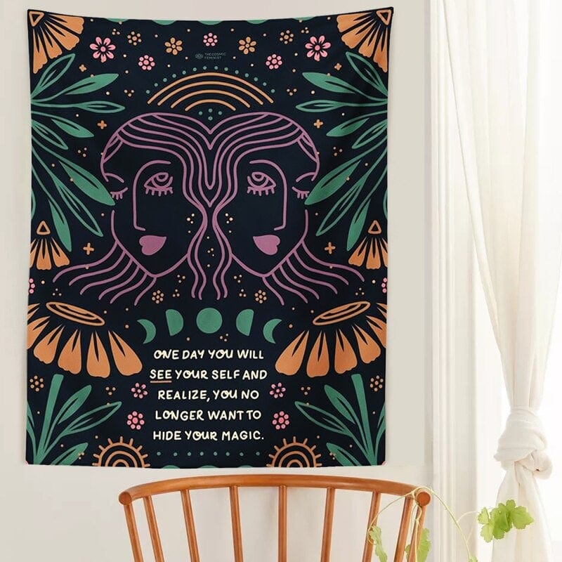 Growth Your Own Sunlight Tapestry Blackbrdstore