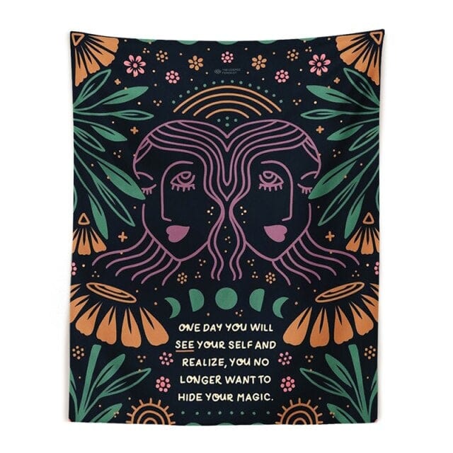 Growth Your Own Sunlight Tapestry Blackbrdstore