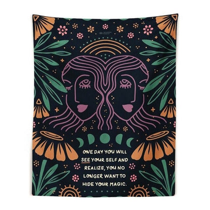 Growth Your Own Sunlight Tapestry Blackbrdstore