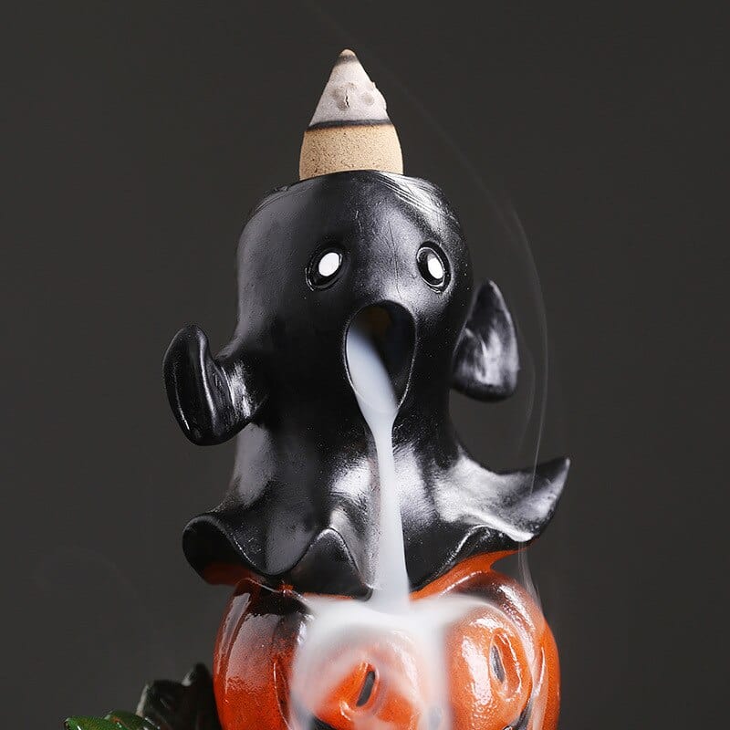 Halloween Pumpkin Incense Burner Blackbrdstore
