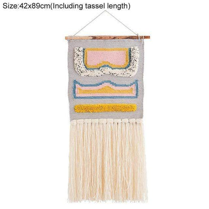 Hand Woven Tufted Wall Hanging Tapestries Blackbrdstore