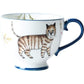 Hand-painted Animals Ceramic Coffee Mug Blackbrdstore
