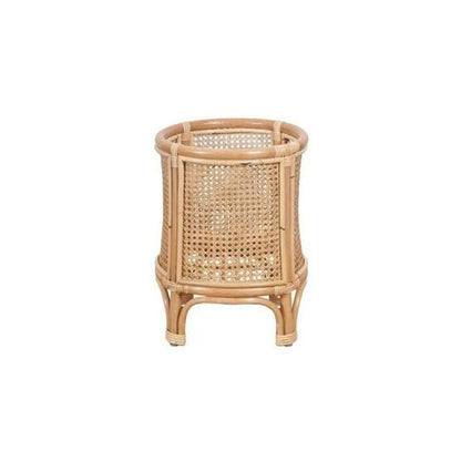 Hand-woven Rattan Stand Blackbrdstore