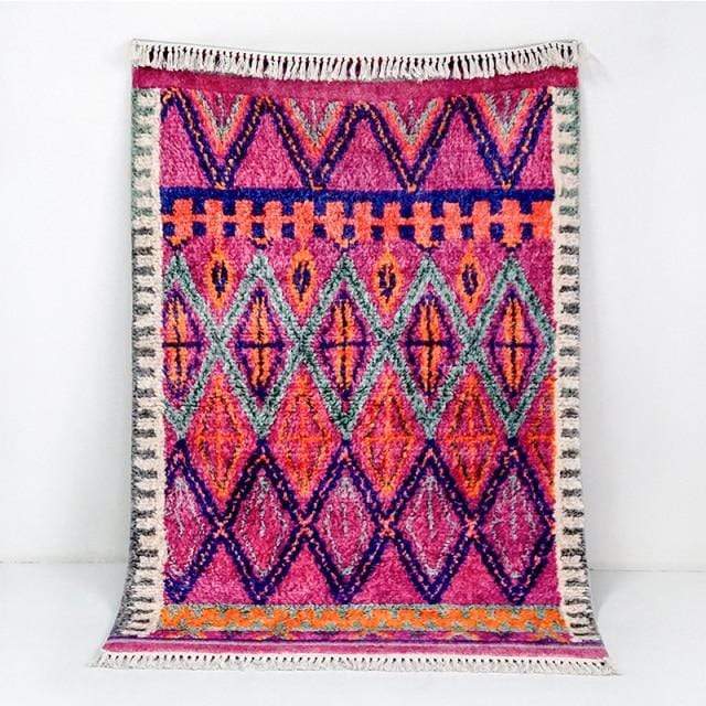 Handmade Bohemian Style Carpet Blackbrdstore