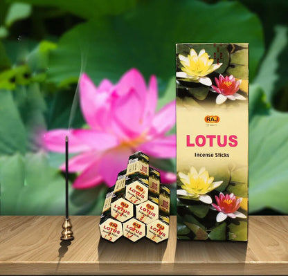 Handmade Lotus Incense Sticks Blackbrdstore