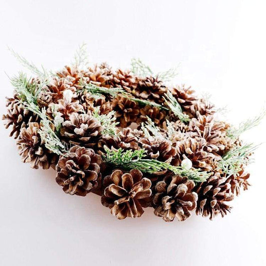 Handmade Pine cones Wreaths Blackbrdstore