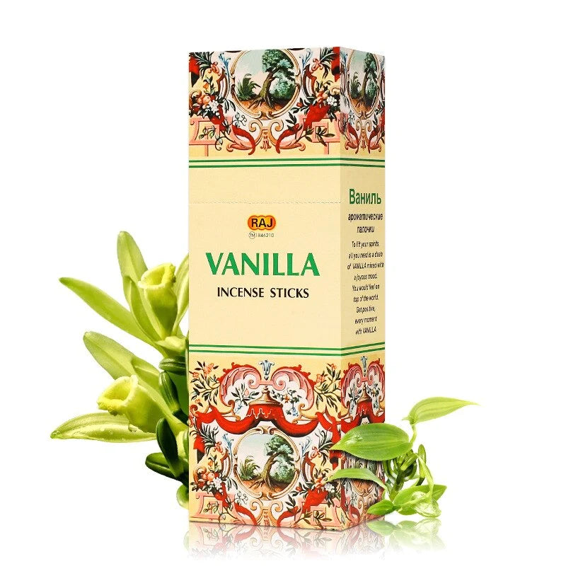 Handmade Vanilla Incense Sticks Blackbrdstore